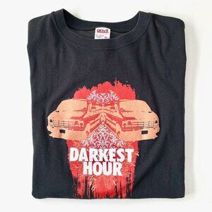 Darkest Hour 2004 Van Tour XL Shirt DC Hardcore Thrash Metal Band VG+